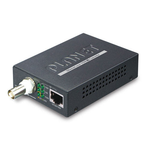 VC-232G – Konwerter Ethernet (RJ-45) do złącza koncentrycznego (BNC)